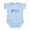 Sky Blue, variant on CafePress - Aspen Colorado Infant Bodysuit - Baby Light Bodysuit, Size Newborn - 24 Months