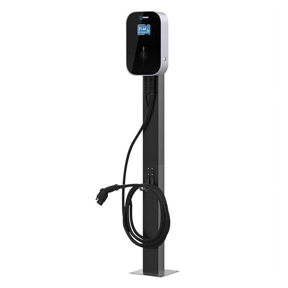 Massimo Motor Massimo EV Pedestal Charger 240V, 50 Amp Level 2 Fast NEMA 10-50 Charging Station