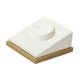 thumbnail image 1 of Expositor de pulseras, compacto y elegante, para collar y pulsera individual. Oro blanco, 1 of 7