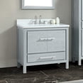 thumbnail image 5 of Azzuri RILEY-VS37-SSG Riley 37" Single Vanity Set - Sea Salt Gray, 5 of 7
