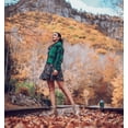 thumbnail image 4 of Cecelia New York HELGA Wedge Bootie Gold Lace up Wedge Platform Ankle Booties (GOLD, 7.5), 4 of 4
