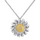 thumbnail image 1 of Collar con colgante de flor de athleticsshop2018, hermosas joyas, accesorios colgantes C, 1 of 7