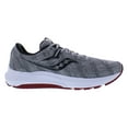 thumbnail image 2 of Saucony Men's Omni 21 Running Shoe, Alloy/Garnet, 9, 2 of 3