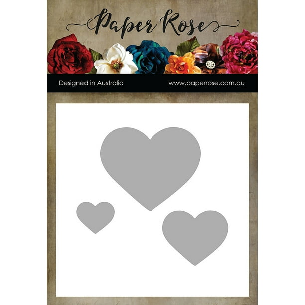 Paper Rose Meurt-Petits Coeurs
