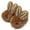 Brown8, variant on WZEIIOT Toddler Kids Girls Slippers Solid Color Cute Rabbit Design Warm Shoes Winter Soft Comfory Indoor Fuzzy Bedroom House Footwears Us Size:6