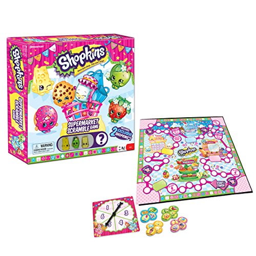 Supermarket Scramble Game 4 Exclusive Collectible Shopkins Characters Found Only Our - Walmart.com