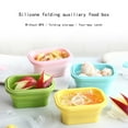 thumbnail image 6 of WSBDENLK Silicone Collapsible Food Storage Containers with Lids, 4 Count, 6 of 8