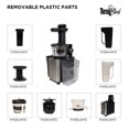 thumbnail image 2 of Total Chef Slow Juicer, Masticating Cold Press Extractor, Efficient Juice Extraction for Fresh & Healthy Drinks, 2 of 9