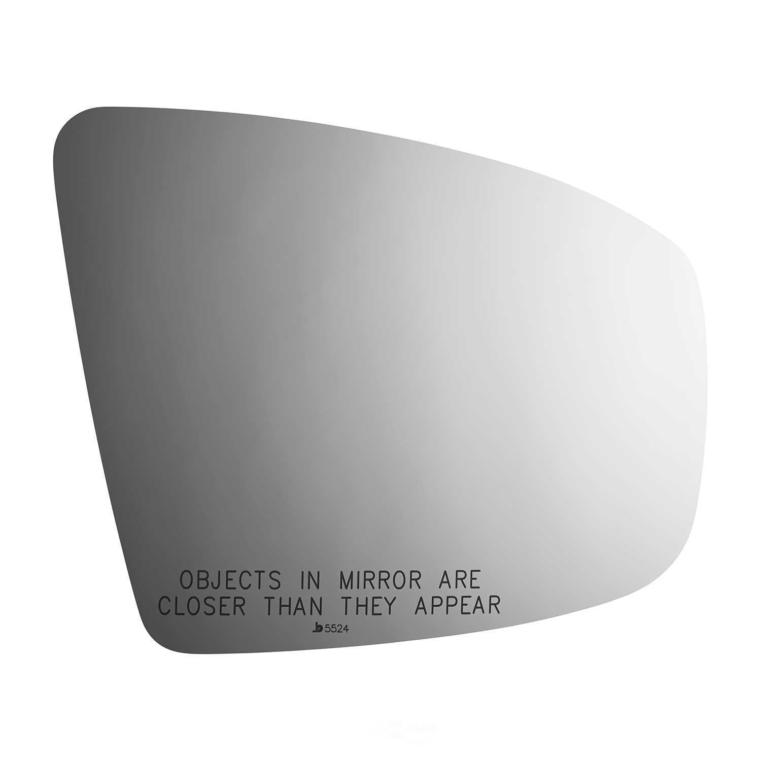 Burco Side View Mirror Replacement Glass - Clear Glass - 5524