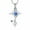 Deep Blue, variant on Stethoscope Cross Urn Necklace for Ashes for Women Stainless Steel Cremation Jewelry Medicine Pendant for Nurse Doctor Graduation Birthday Gift
