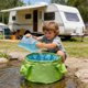 thumbnail image 5 of Collapsibles Bucket Portable Wash Bucket Foldable Silicone Sink For Camping Travel Outdoor Hiking Washing Laundry Space Saving Kitchen Sink Bucket, 5 of 6