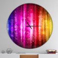 thumbnail image 2 of Designart 'Glowing ' Modern wall clock, 2 of 2