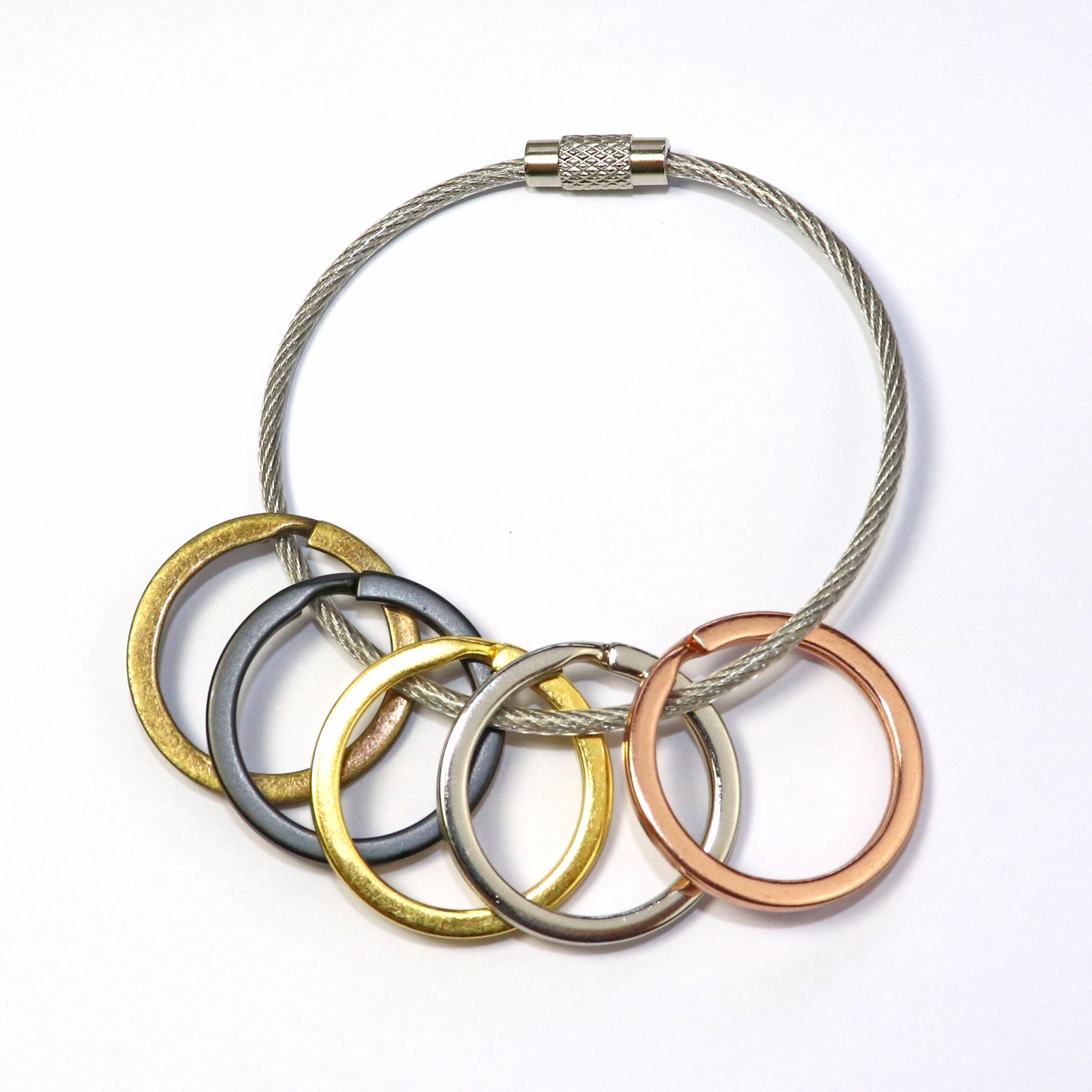 Flat Keychain Rings for Crafts Metal Split Key Chain Rings for Home Car  Office Keys Organizing Accessories - China Keychain Rings and Round Key  Ring price