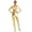 Gold, variant on Women's One-Piece Gymnastics Leotard Spandex Zentai Unitard Body Suit Jumpsuit Dancewear Grey S