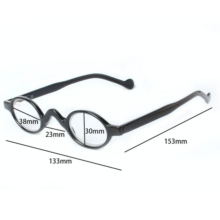 Men Women Small Oval Vintage Reading Glasses 2.00  display picture 3