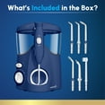 thumbnail image 5 of Waterpik Ultra Water Flosser with 10 Settings, 6 Tips, ADA Accepted, Blue, 5 of 14