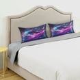 thumbnail image 5 of Space Cat Standard Size Satin Pillowcase 20''x26'' Double-Sided Print Soft Wrinkle Resistant, 5 of 9