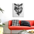 thumbnail image 4 of Gaeub Majestic Wolf Landscape Print Modern Canvas Wall Art Prints,Artwork Abstract Paintings,Canvas Decorative,Pictures on Canvas for Home Decorations,Wall Decor, 4 of 6
