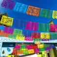 thumbnail image 4 of Cinco De Mayo Banner Heartome, paquete de 12 unidades, papel picado de plástico de 216 pies, 4 of 7