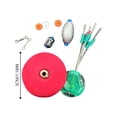 thumbnail image 3 of Outdor Complete Bobber And Rig With Assorted Floats Weights Hooks For Freshwater Saltwater Angling, 3 of 5