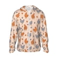 thumbnail image 1 of KLL Chandail à Capuchon de Plein Air à Imprimé Poulet Amusant pour Hommes et Femmes, Protection Solaire UPF 50+, Veste à Manches Longues, Pêche, Randonnée, Performance – X-Grand, 1 of 7