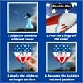 thumbnail image 4 of Patriotic Window Clings 9Sheets Vinyl Stickers 4th of July Decorations for Indoor Home Glass（11.8×7.87in）, 4 of 6