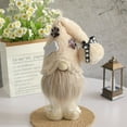 thumbnail image 5 of KYAIGUO Faceless Plush Doll Swedish Santa Gnome Figurines Festival Decorative Standing Dwarf for Party Birthday Christmas Ornament, 5 of 5