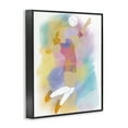 thumbnail image 3 of Stupell Industries Colorful Sports Volleyball Black Framed Giclee Art, design by Marcus Prime, 14 x 11, 3 of 8