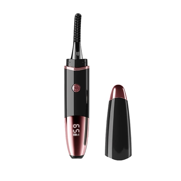 Rizador pestañas térmico USB carga duradero LED 4 temperaturas herramienta maquillaje.