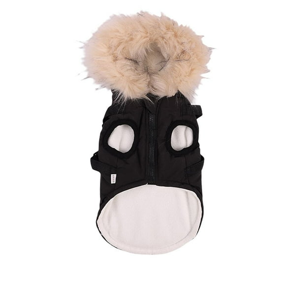 PATIO_PEACE_INC Pet Cat Dog Autumn And Winter Out Of The Chest Strap One-piece Hat Cotton