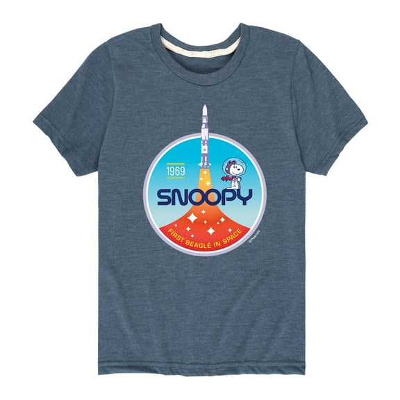 Peanuts - Space Traveler Snoopy - Toddler And Youth Short Sleeve T-Shirt