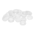 thumbnail image 3 of Uxcell Soft 24mm x 2mm Bumpers Cylindrical Pads for Glass Table Top 20 Pack, 3 of 5