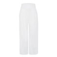 thumbnail image 2 of Liacowi  Palazzo Pants for Women Dressy Plus Size Solid Color Wide Leg Pants Stretchy High Waist Casual Loose Fit Trousers with Pocket, 2 of 4