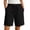 *Black, variant on Women's Linen Cotton Drawstring Elastic Waist Shorts, Casual Summer Beach Shorts with Pockets White,Women's Plus L