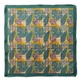 thumbnail image 4 of Bimba Womens Rectangular Printed Cotton Voile Scarf Neck Head Wrap-40 x 80 Inches, 4 of 7