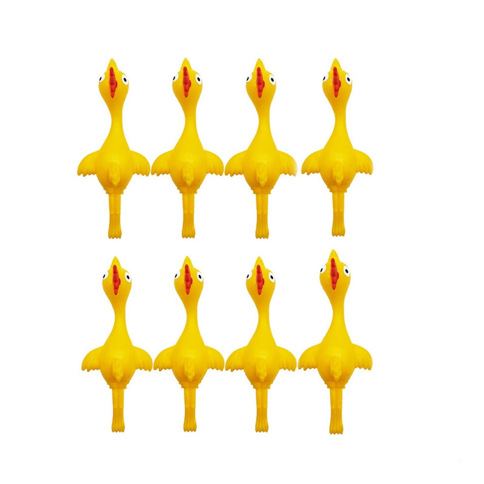 Yoodudes Chicken Rubber Chicken Flick Chicken Flying Chicken Flingers
