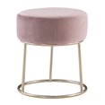 thumbnail image 4 of Linon Tabouret de Coiffeuse en Métal Carly Rose, 4 of 9