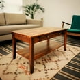 thumbnail image 2 of Casual Contemporary Living Solid Acacia Coffee Table - Mahogany, 2 of 9