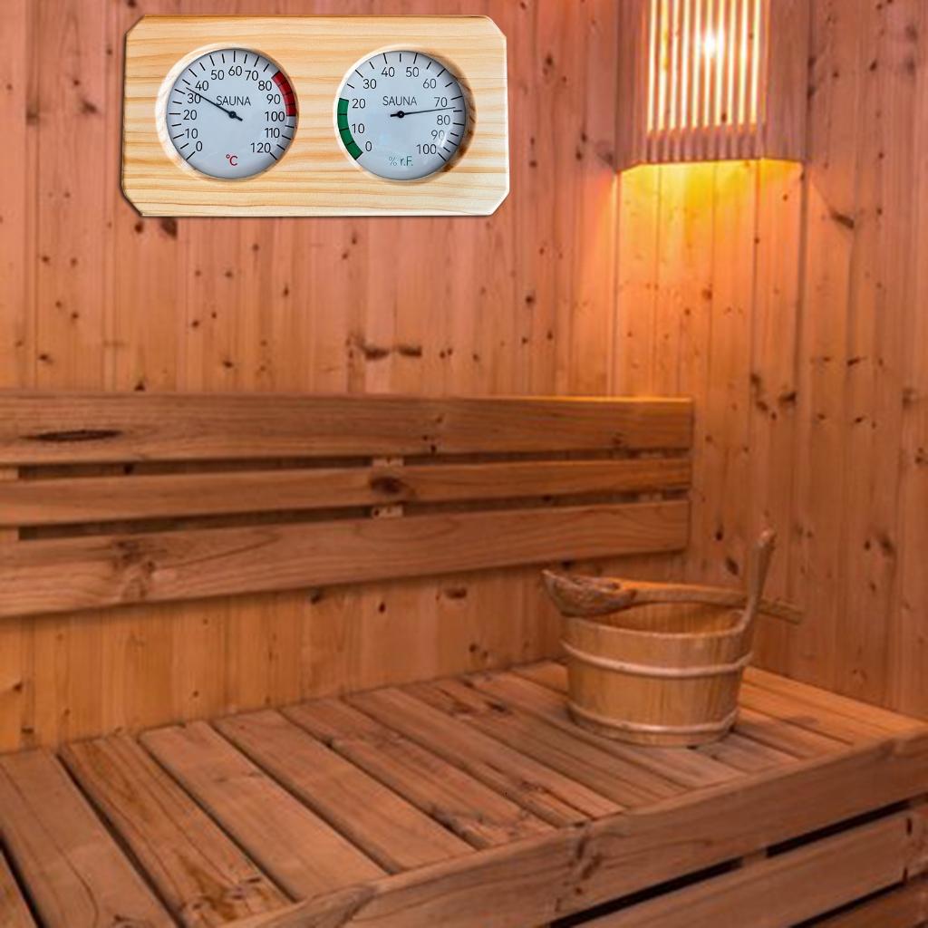 Temperature & Humidity Measurement Reliable Sauna Thermometer Hygrometer Monitor & Maintain Better Sauna Environment