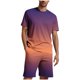 thumbnail image 1 of Blusa de Manga Corta Cuello Redondo Impresión Deportiva Camisa de Ajuste Delgado Poliéster Elástico Cintura Superior para los Hombres, Blusa Casual para el Uso Diario de Verano, 1 of 1