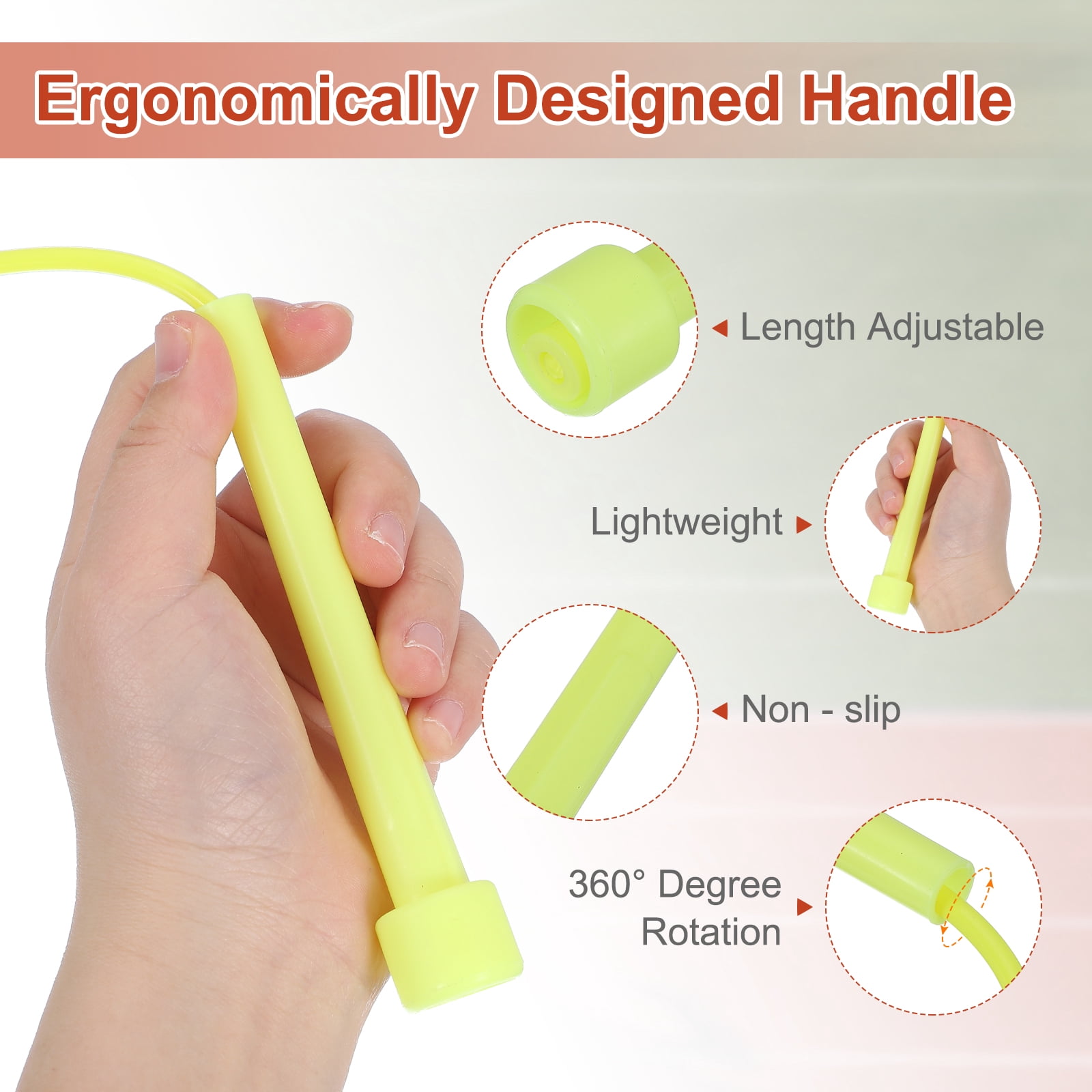 Uxcell Jump Rope 10Pcs Jumping Ropes Speed Skipping Exercise Equipment for Workout, 10 color