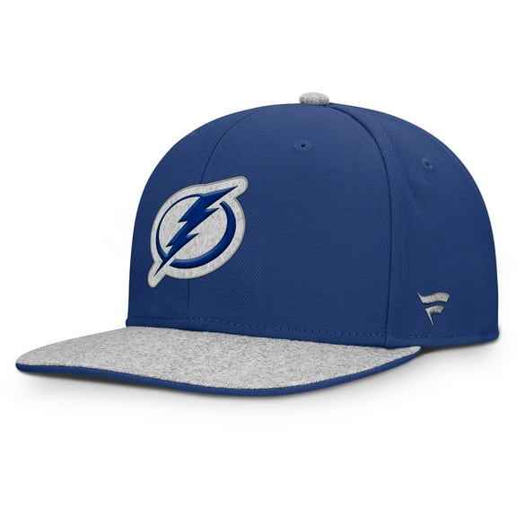 Men's Fanatics Blue Tampa Bay Lightning Fundamentals Loden Snapback Hat