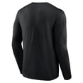 thumbnail image 3 of Men's Black Jacksonville Jaguars Classic Logo Long Sleeve T-Shirt, 3 of 3
