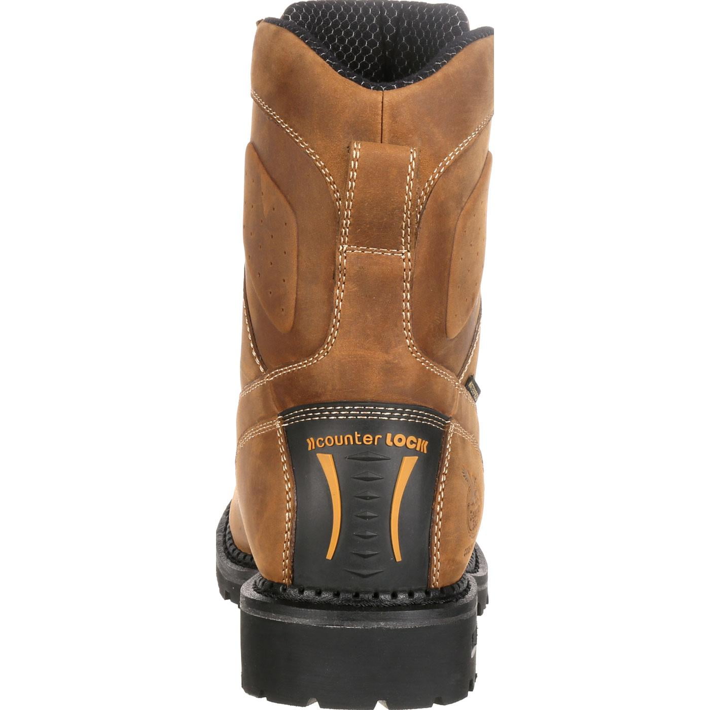 Georgia Boot Comfort Core Waterproof Low Heel Logger Work  display picture 2