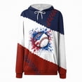 thumbnail image 5 of Towmus Womens Long Sleeve Drawstring Hooded Sweatshirt Casual Loose Pocketed Shirt Hoodie for Women, 5 of 5