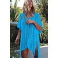 thumbnail image 3 of TFixol 2022 verano Amazon comercio exterior transfronterizo blusa de color sólido playa, 3 of 6