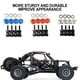 thumbnail image 5 of Rueda de aleación de aluminio Bewildely para 1/10 LOSI Baja Rey 4WD RC Rojo, 5 of 6