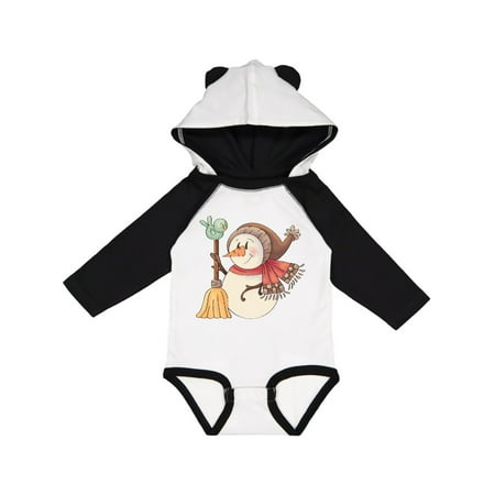 

Inktastic For the Birds Snowman Gift Baby Boy Long Sleeve Bodysuit