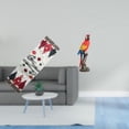 thumbnail image 2 of Camino De Mesa Con Diseño De Loro Festivo, Bufanda, árbol De Navidad, Mantel, Estatua Creativa De Jardín, Decoración Para Dormitorio, Porche, Armario, Mesa De Centro, Casa De Campo, 2 of 8