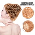 thumbnail image 3 of BESTYASH Gorro De Malla Para Largo Color Khaki Con Elasticidad Y Protección Enredos Nocturnos, 3 of 6